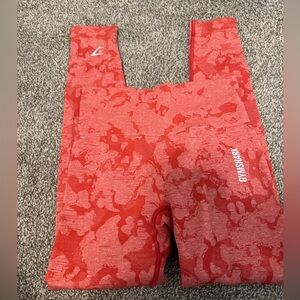 Gymshark Adapt Red Leggings